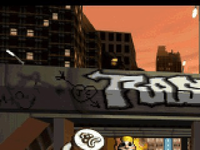 Trash It title screen for Playstation
